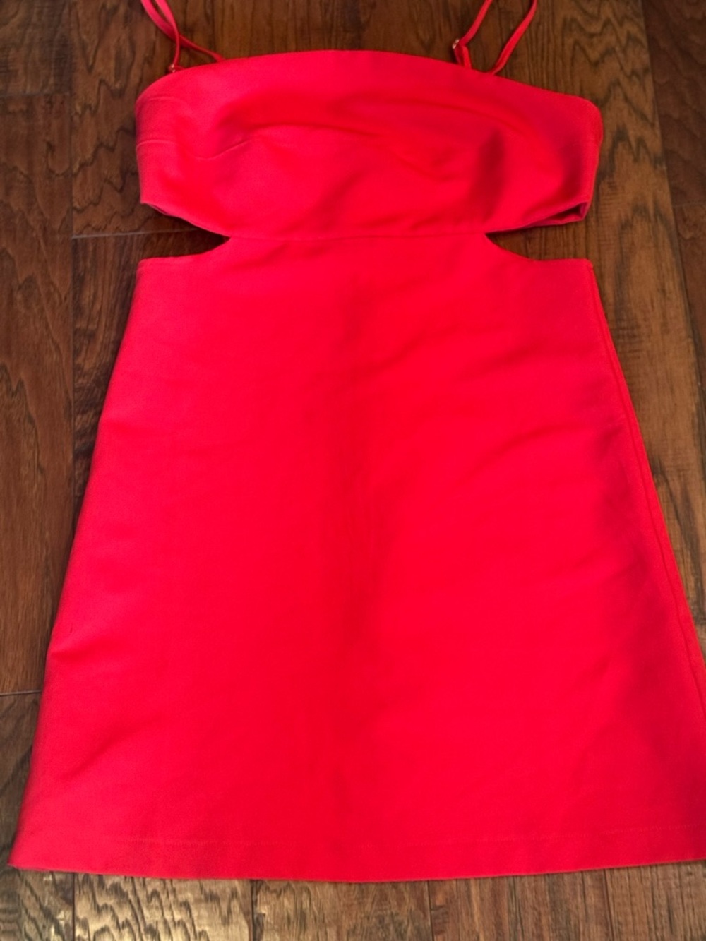 Just Me Vibrant Red Dress